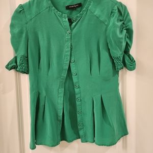 Nanette Lepore Green Blouse